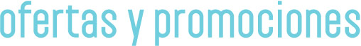 ofertas y promociones
